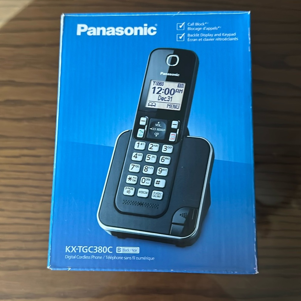Panasonic KX-TGC380C Digital Cordless Phone.